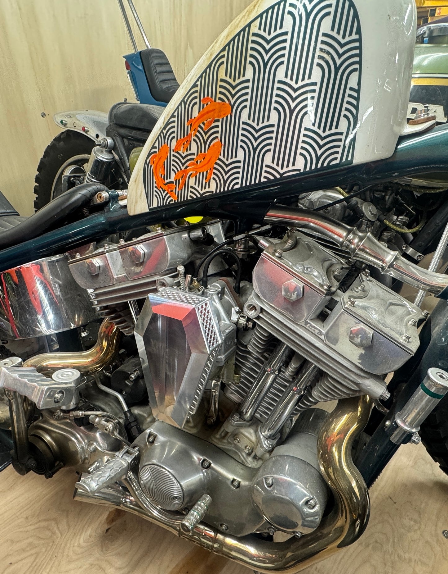 CTNEWMAN / EL LOBO CYCLES COFFIN AIR CLEANER