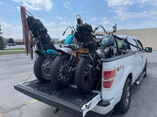 Load image into Gallery viewer, CTNEWMAN ENGINEERING Stainless steel truck bed motorcycle rack