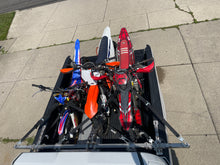 Load image into Gallery viewer, CTNEWMAN ENGINEERING Stainless steel truck bed motorcycle rack