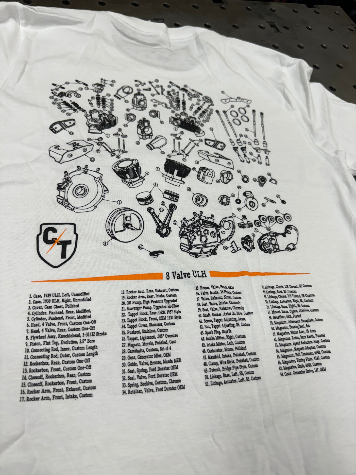8 Valve ULH t-shirt