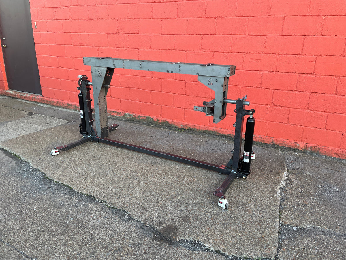 CTNEWMAN ENGINEERING FRAME JIG ROTISSERIE