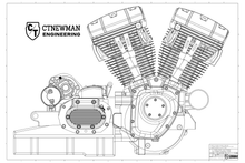 Load image into Gallery viewer, ENGINE EXPANSION KIT for BIG TWIN FRAME JIGS