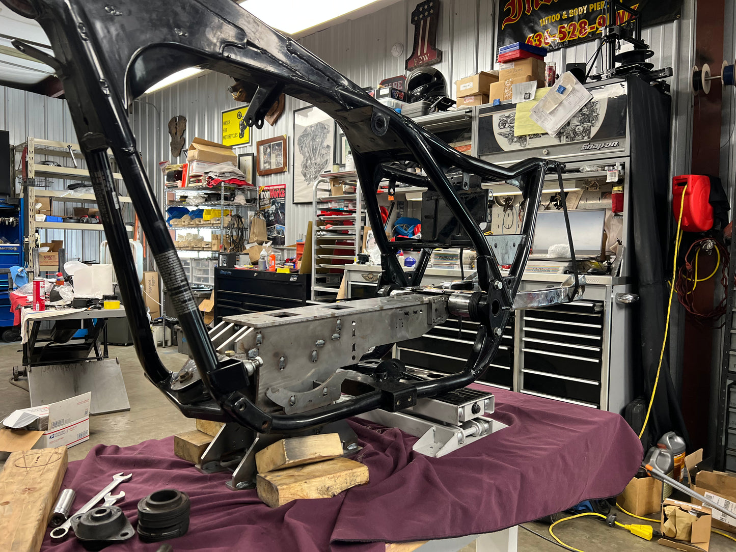 ENGINE EXPANSION KIT for BIG TWIN FRAME JIGS