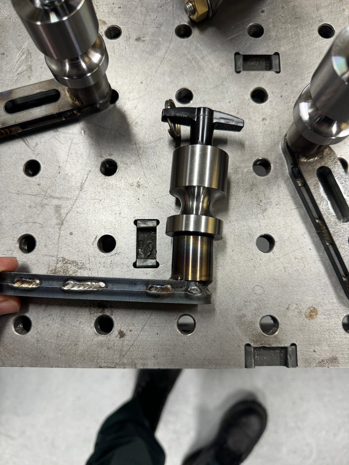 CTNEWMAN ENGINEERING SISSY BAR BENDING FIXTURE