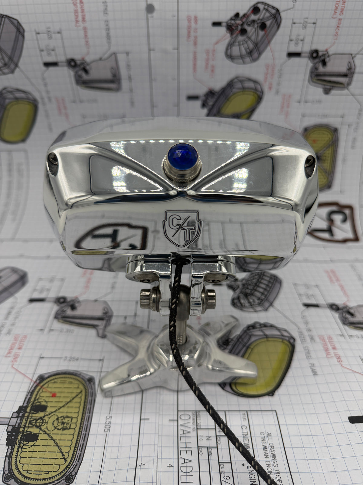 CTNEWMAN ENGINEERING OVAL HEADLIGHT DEMO UNITS
