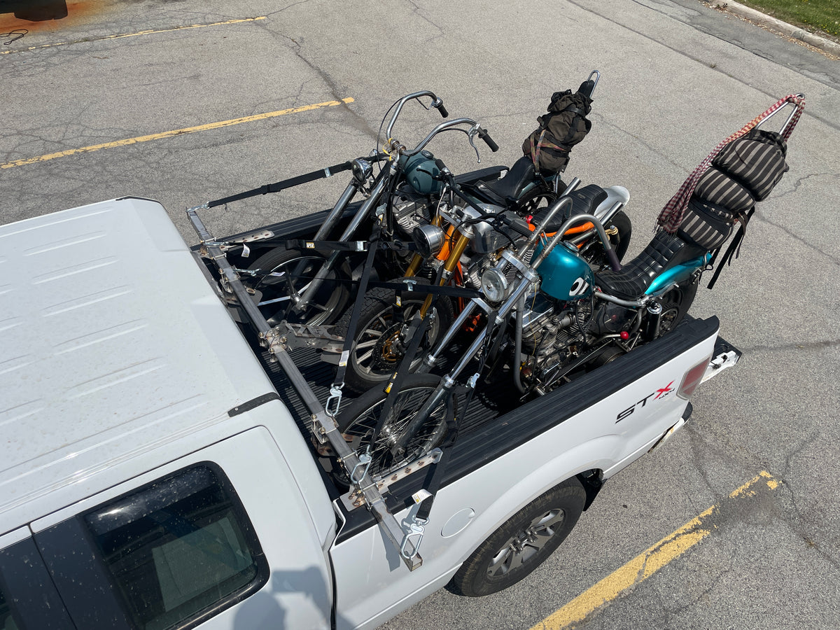 CTNEWMAN ENGINEERING Truck bed motorcycle rack PREORDER