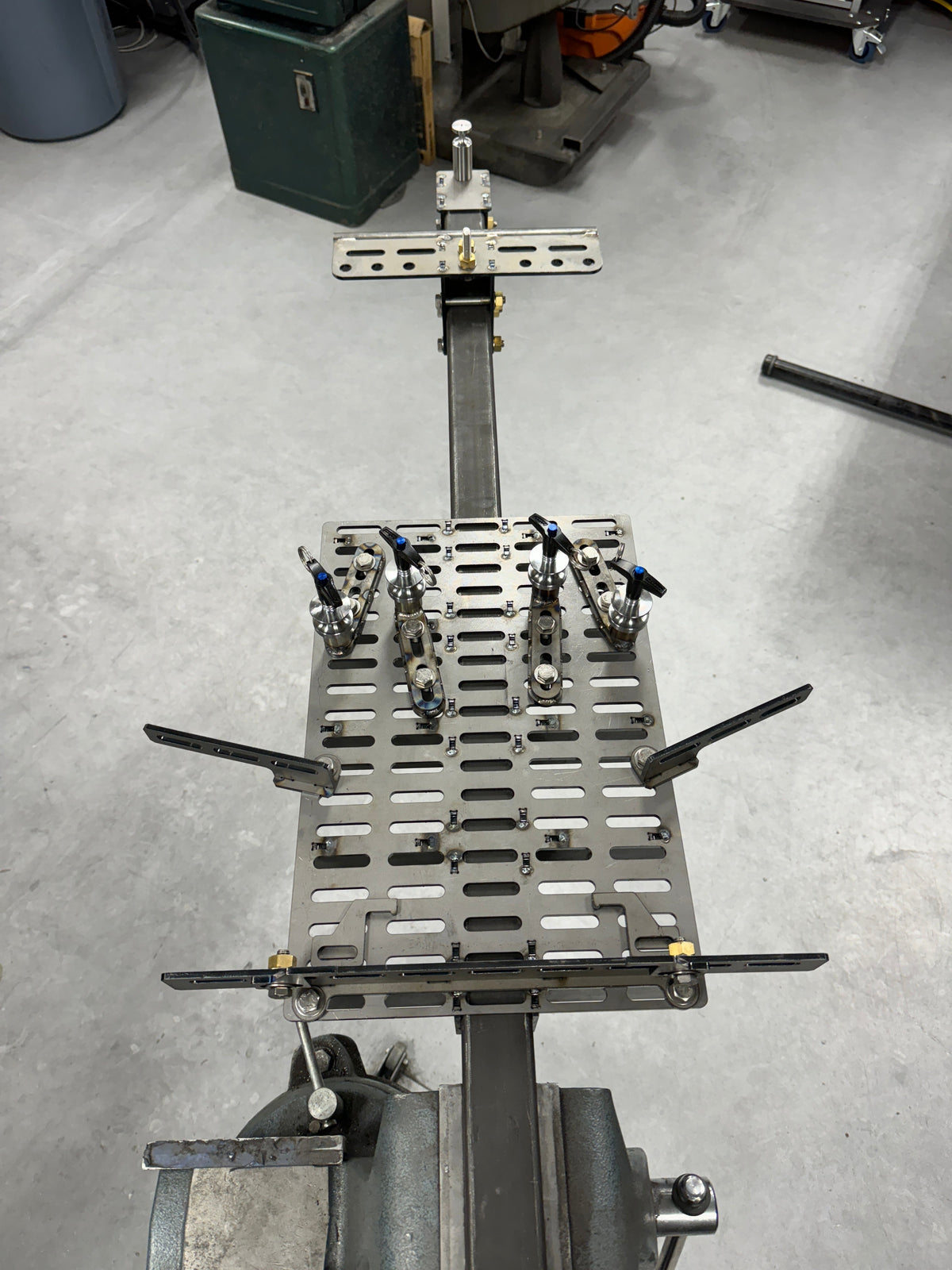 CTNEWMAN ENGINEERING SISSY BAR BENDING FIXTURE