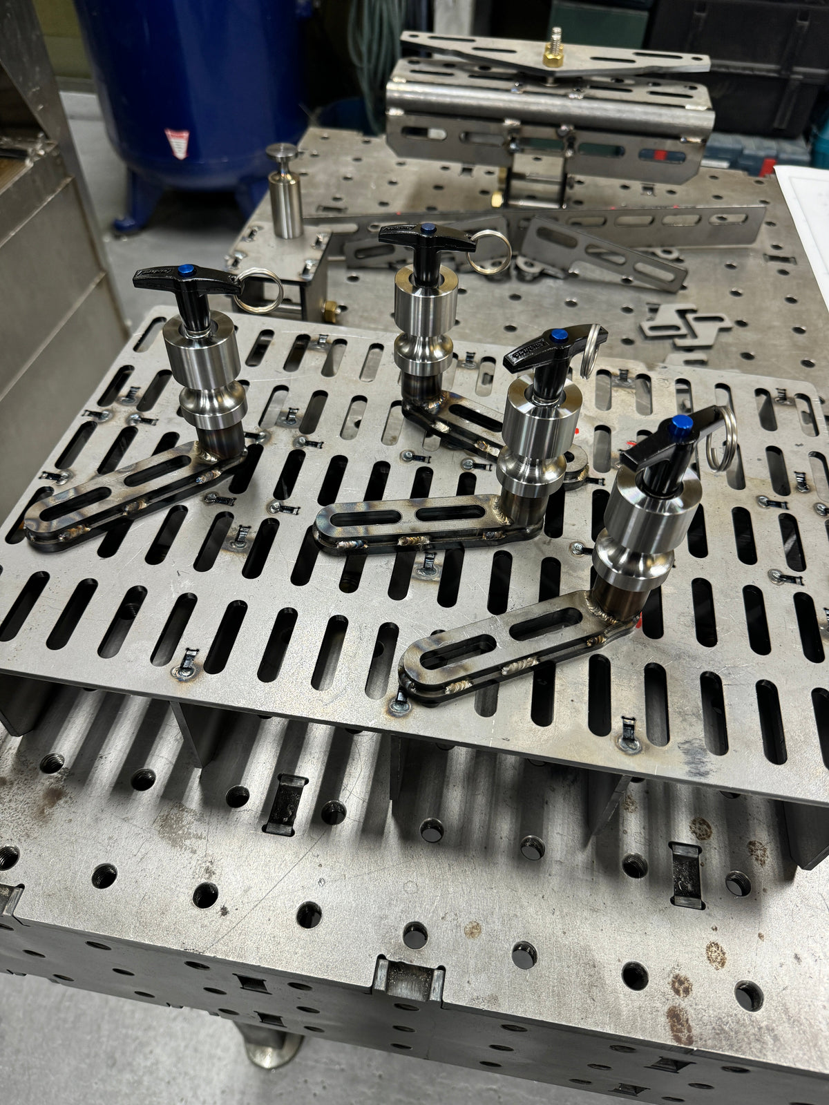 CTNEWMAN ENGINEERING SISSY BAR BENDING FIXTURE