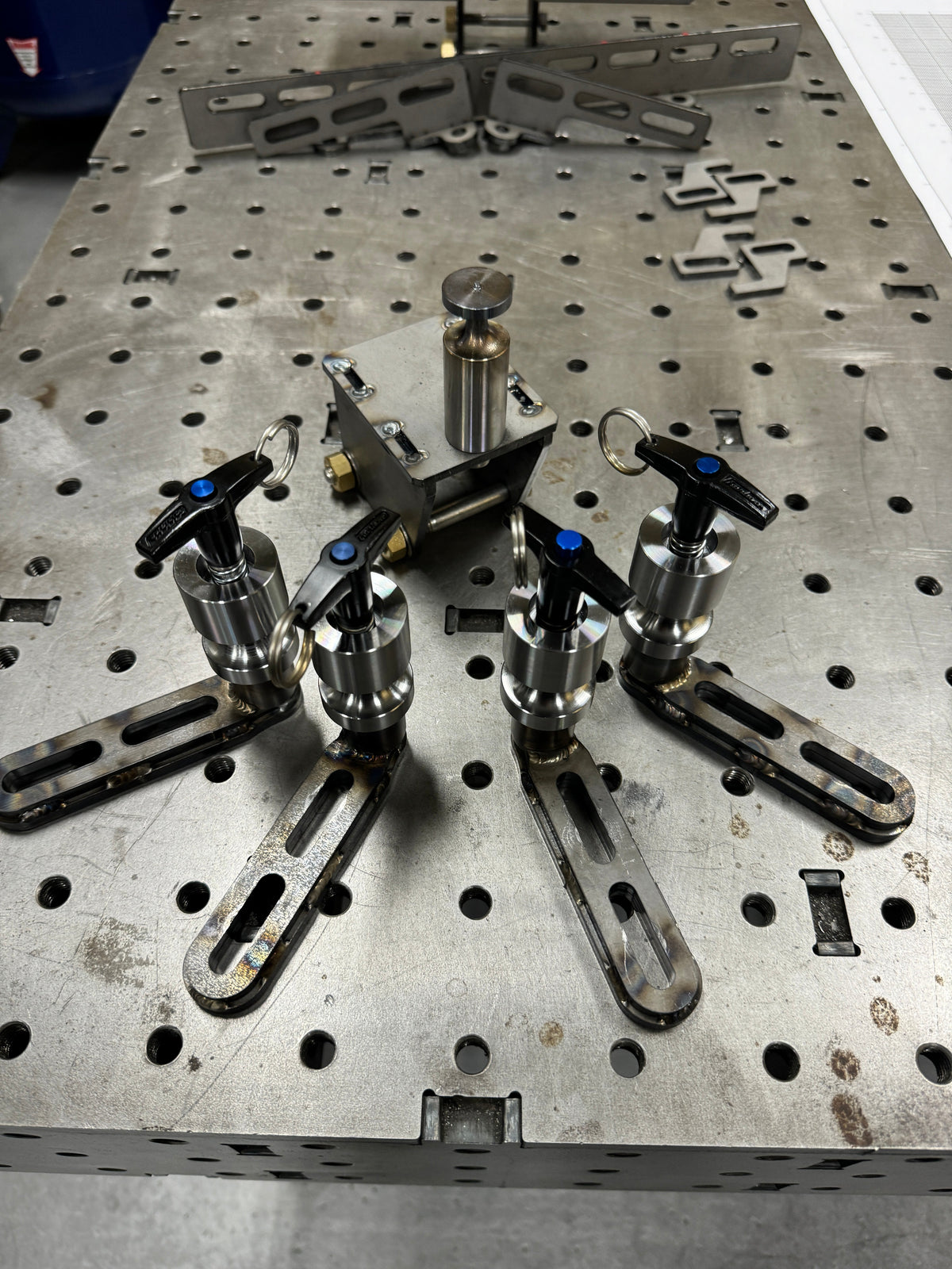 CTNEWMAN ENGINEERING SISSY BAR BENDING FIXTURE
