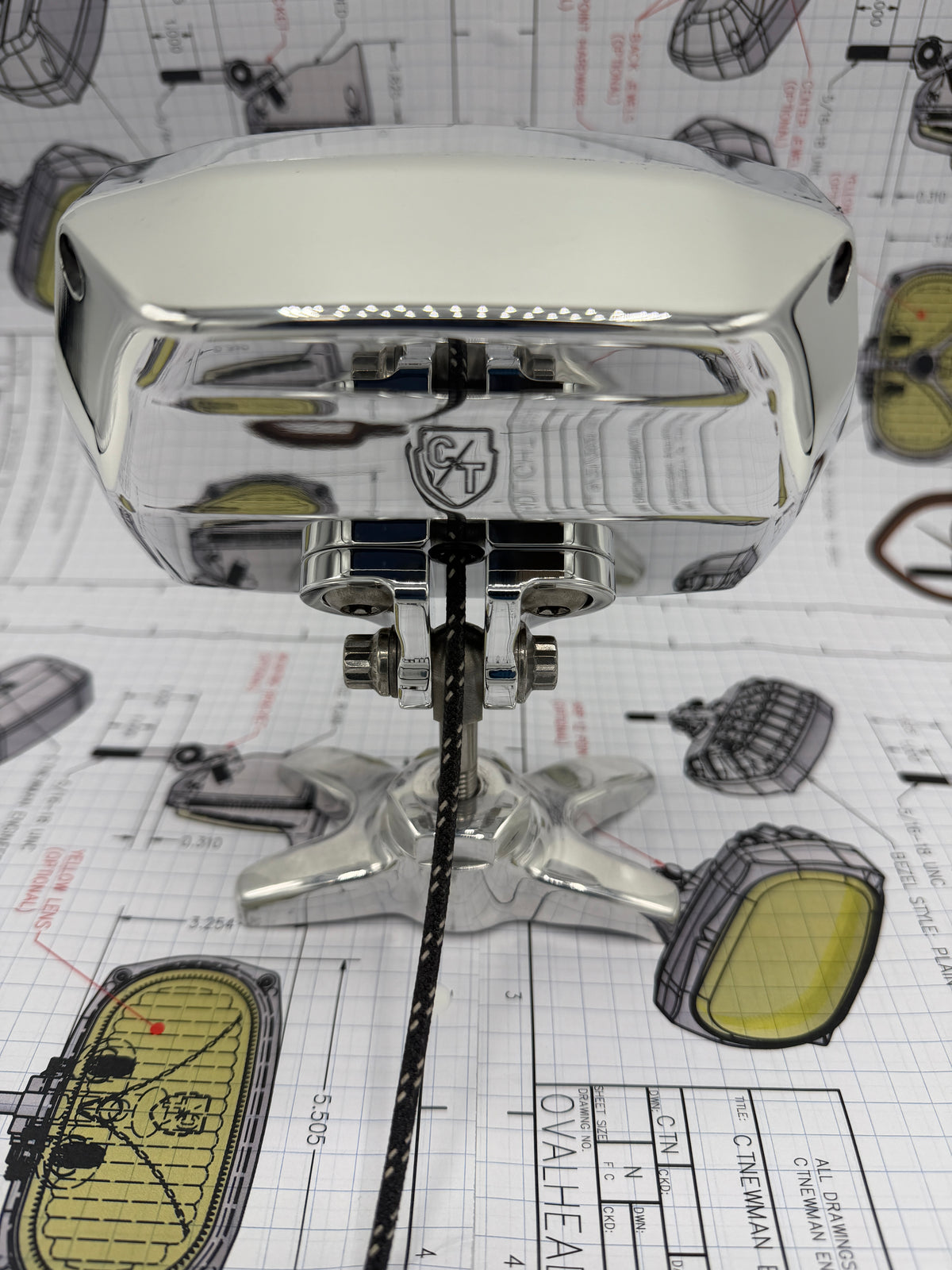 CTNEWMAN ENGINEERING OVAL HEADLIGHT DEMO UNITS