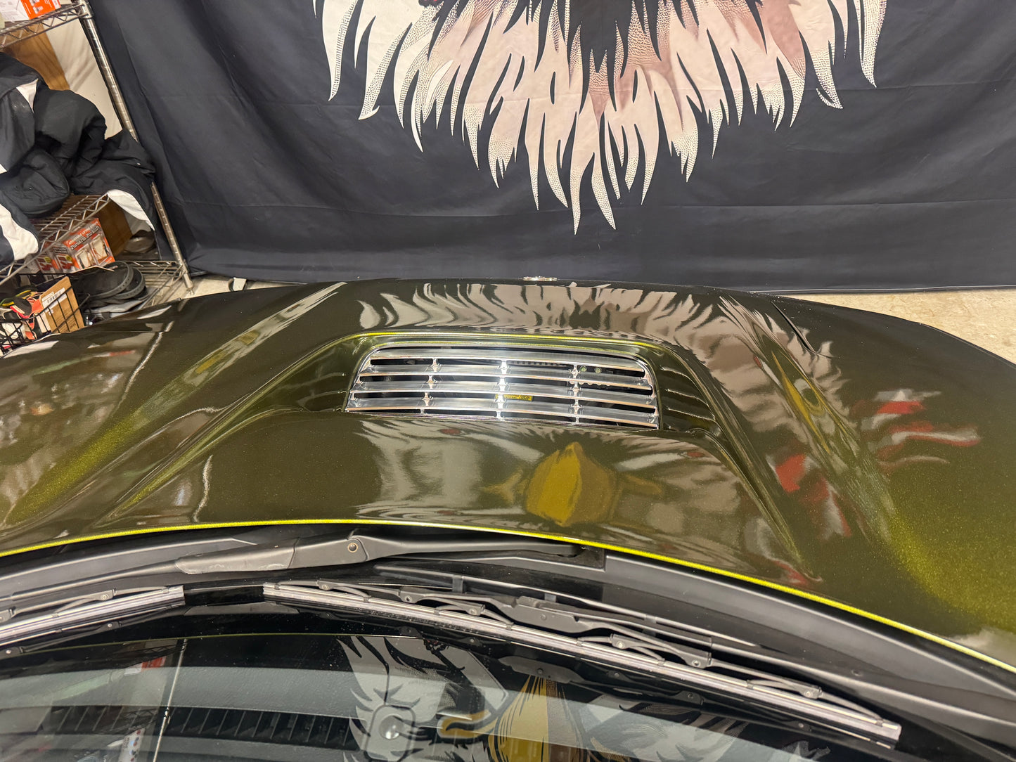 LOUVER / GRATE FOR DOWNFORCE NA1 TYPE-R DUCTED HOOD