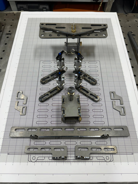 CTNEWMAN ENGINEERING SISSY BAR BENDING FIXTURE