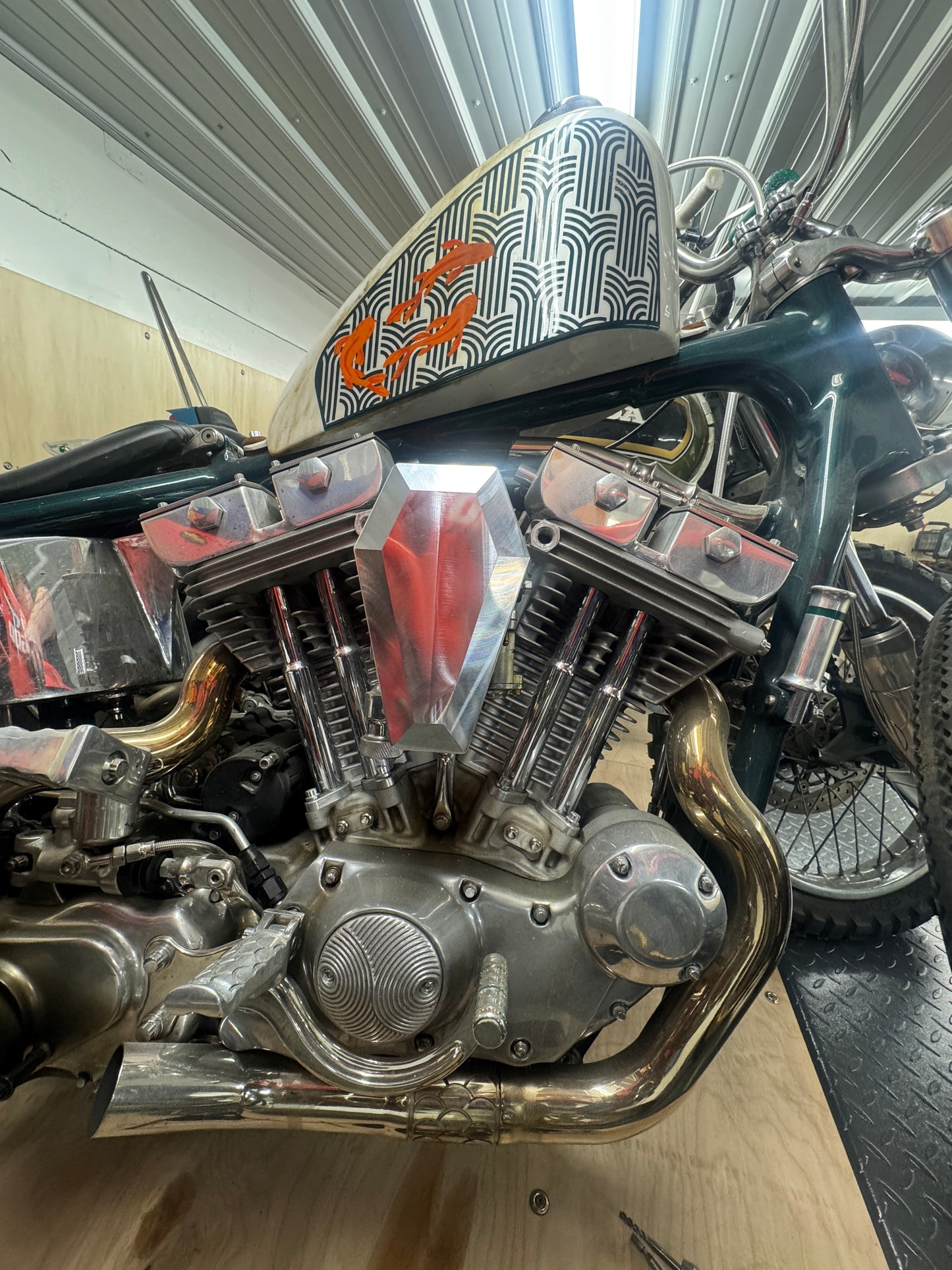 CTNEWMAN / EL LOBO CYCLES COFFIN AIR CLEANER