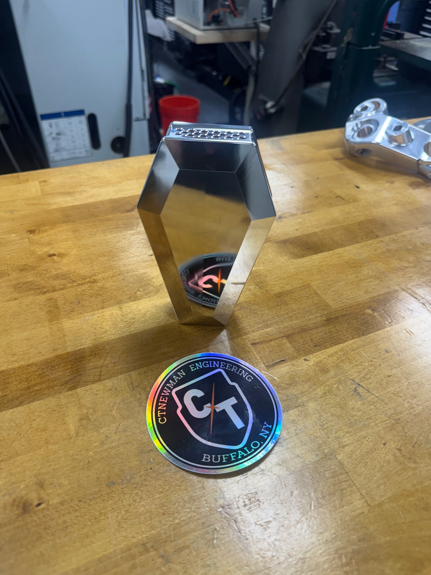 CTNEWMAN / EL LOBO CYCLES COFFIN AIR CLEANER