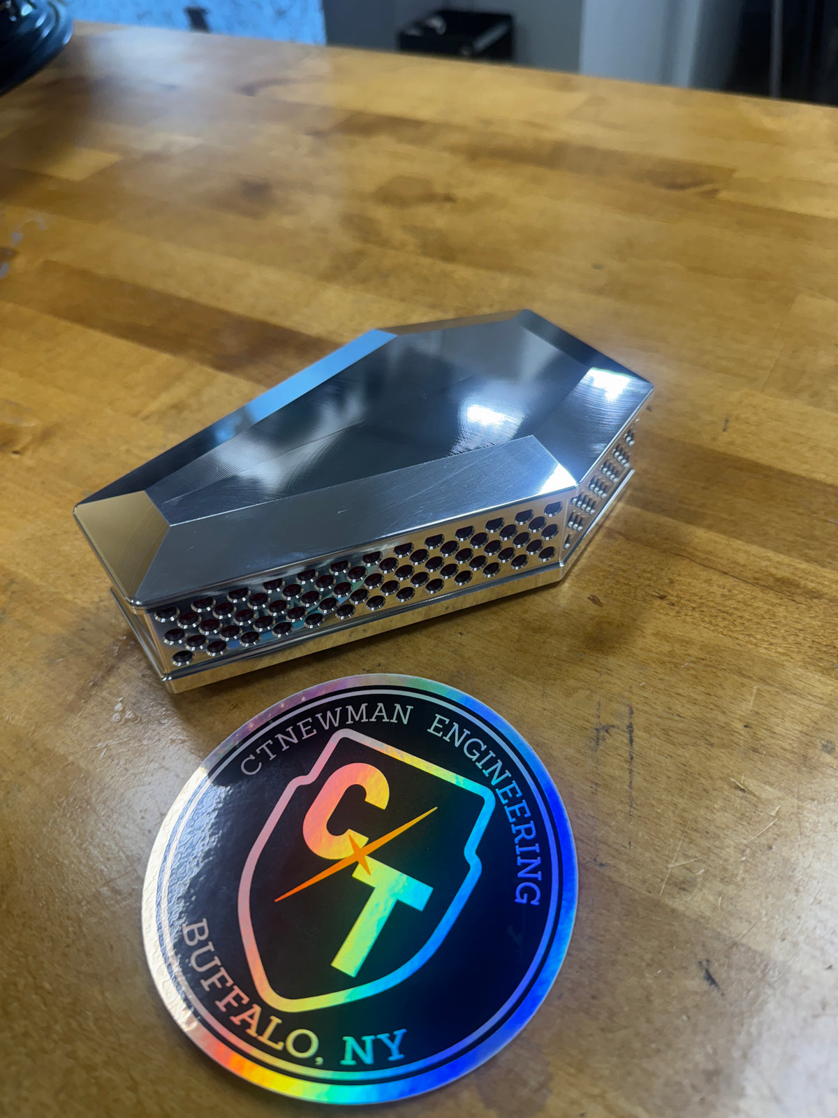 CTNEWMAN / EL LOBO CYCLES COFFIN AIR CLEANER