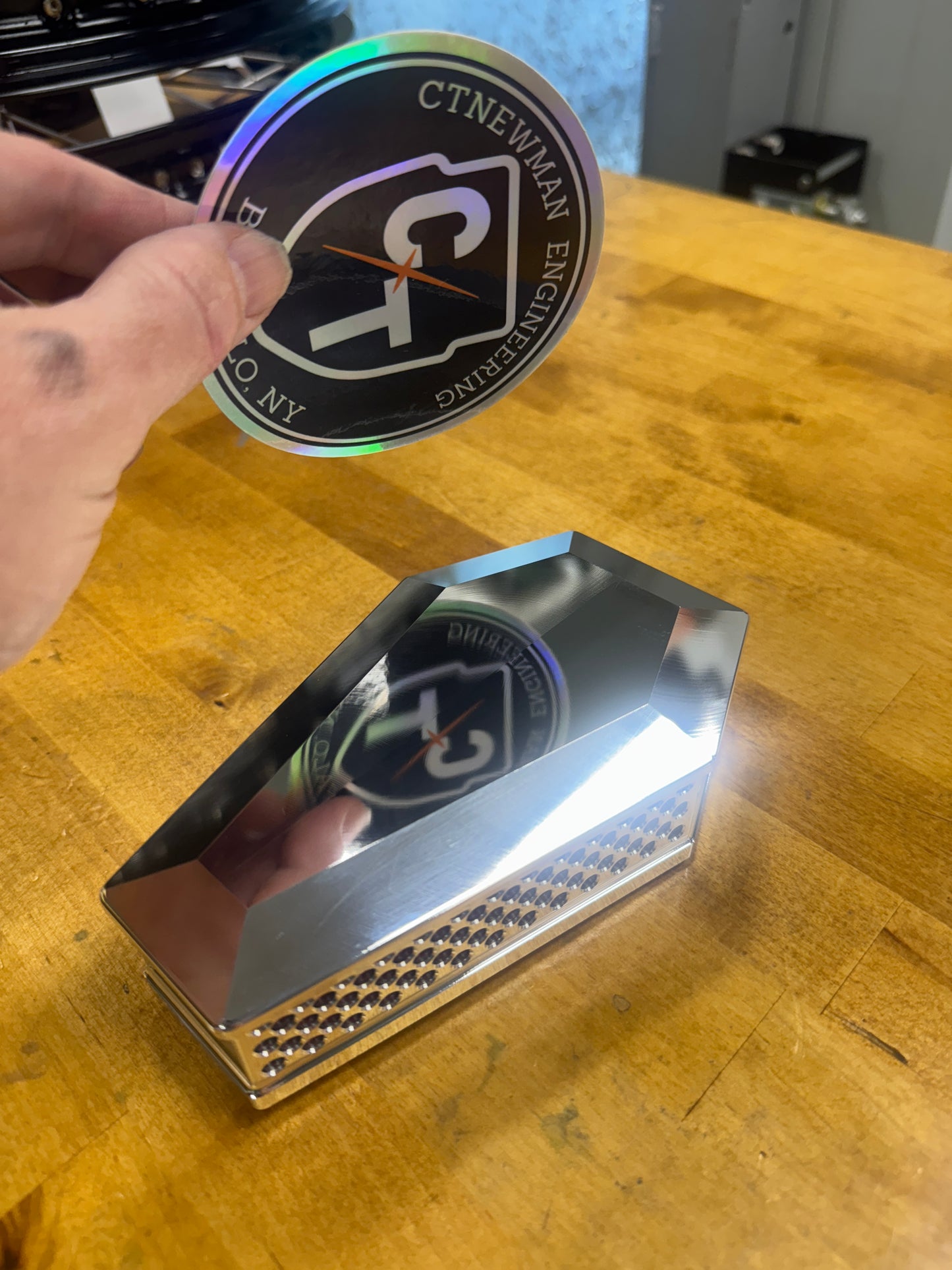 CTNEWMAN / EL LOBO CYCLES COFFIN AIR CLEANER