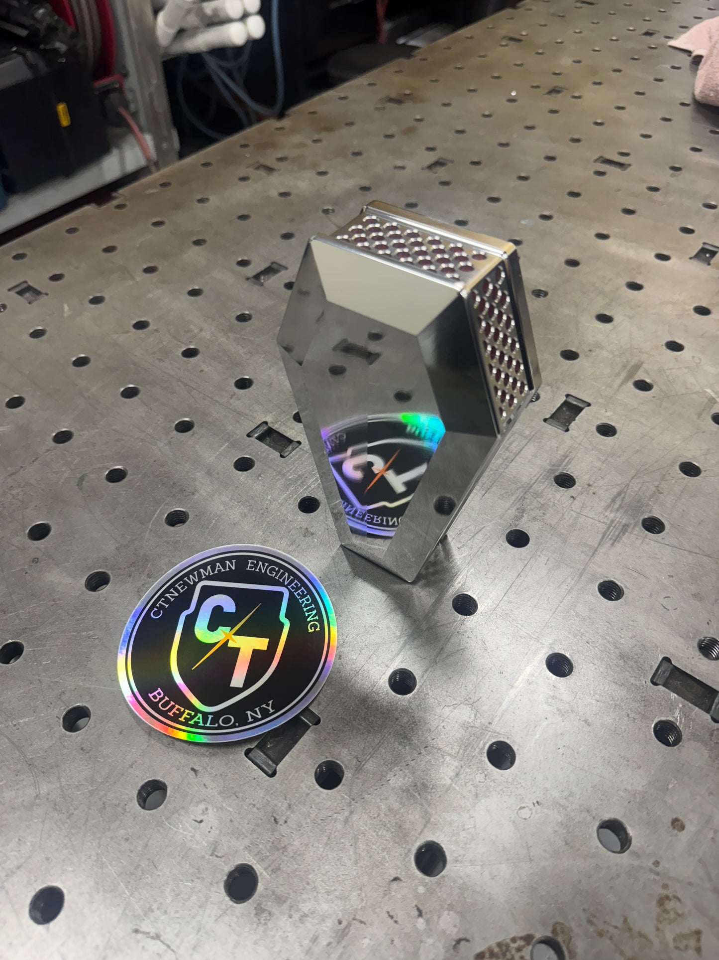 CTNEWMAN / EL LOBO CYCLES COFFIN AIR CLEANER