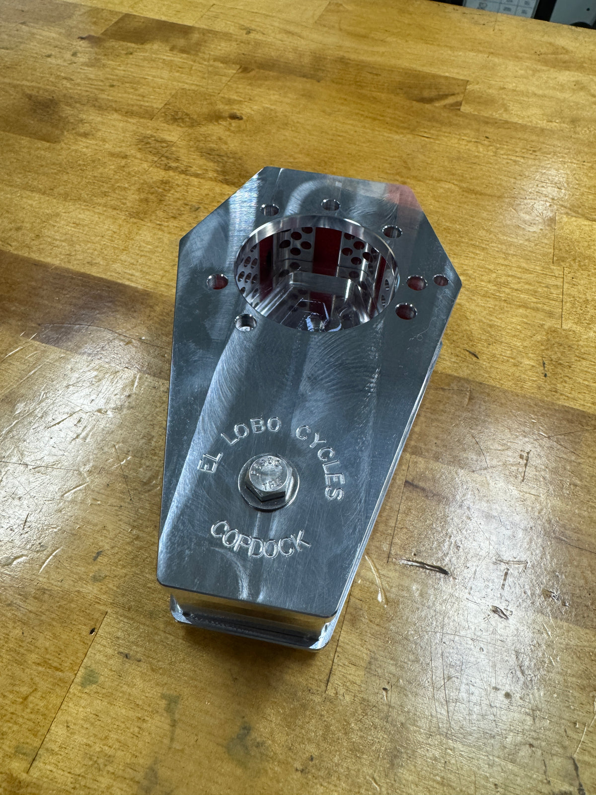 CTNEWMAN / EL LOBO CYCLES COFFIN AIR CLEANER