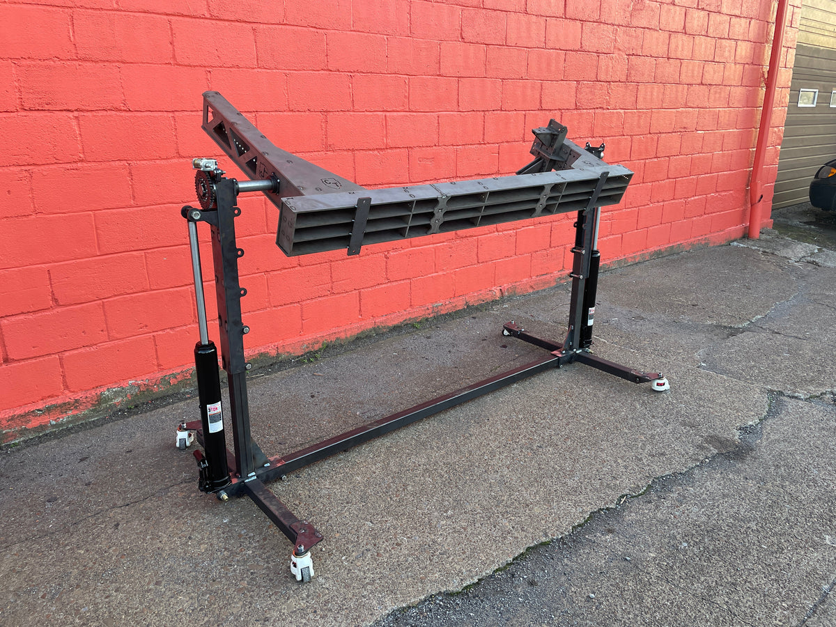 CTNEWMAN ENGINEERING FRAME JIG ROTISSERIE