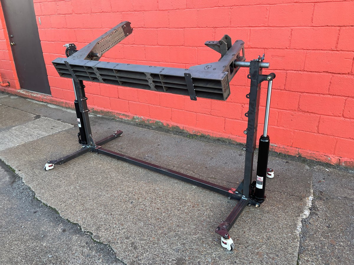 CTNEWMAN ENGINEERING FRAME JIG ROTISSERIE