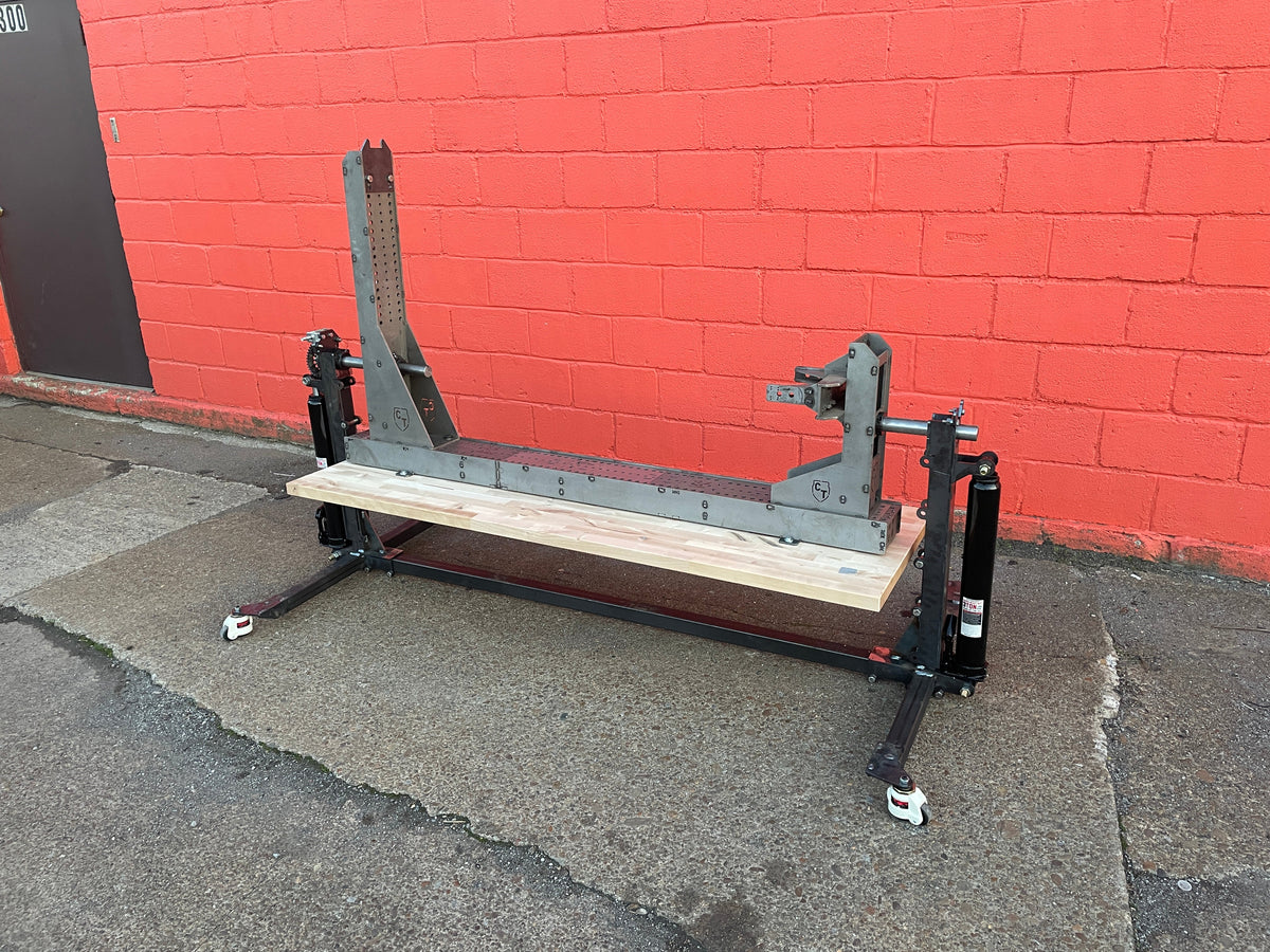 CTNEWMAN ENGINEERING FRAME JIG ROTISSERIE