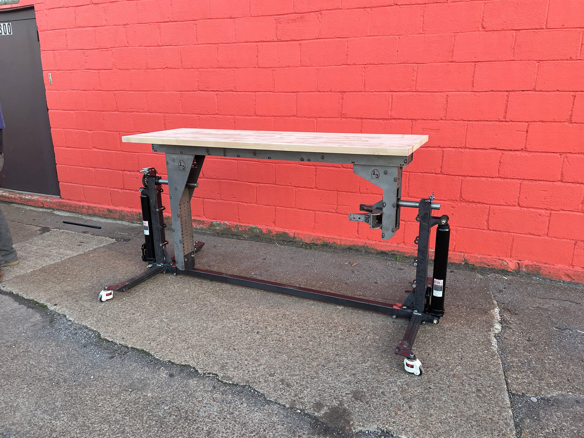 CTNEWMAN ENGINEERING FRAME JIG ROTISSERIE