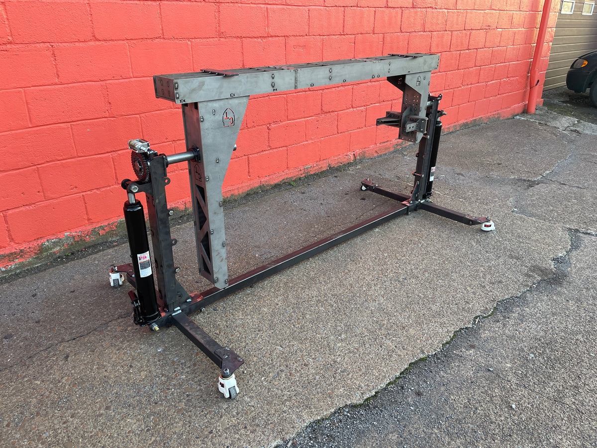 CTNEWMAN ENGINEERING FRAME JIG ROTISSERIE