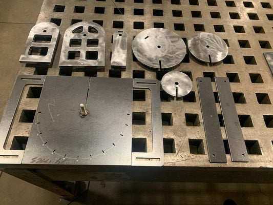 1.75" Exhaust Tubing Cutting Fixture