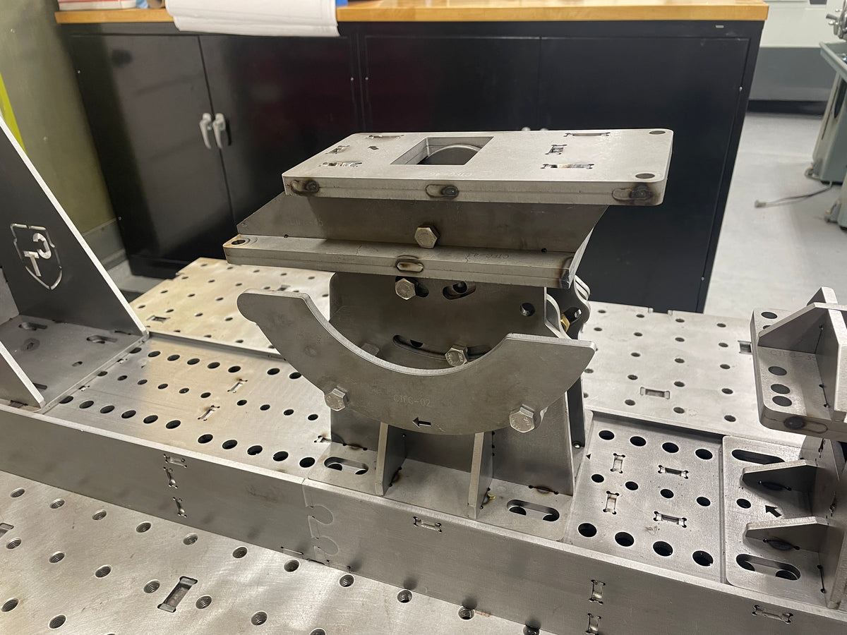 CTNEWMAN ENGINEERING BIG TWIN FRAME JIG (OPTIONAL ENGINE EXPANSION KIT)