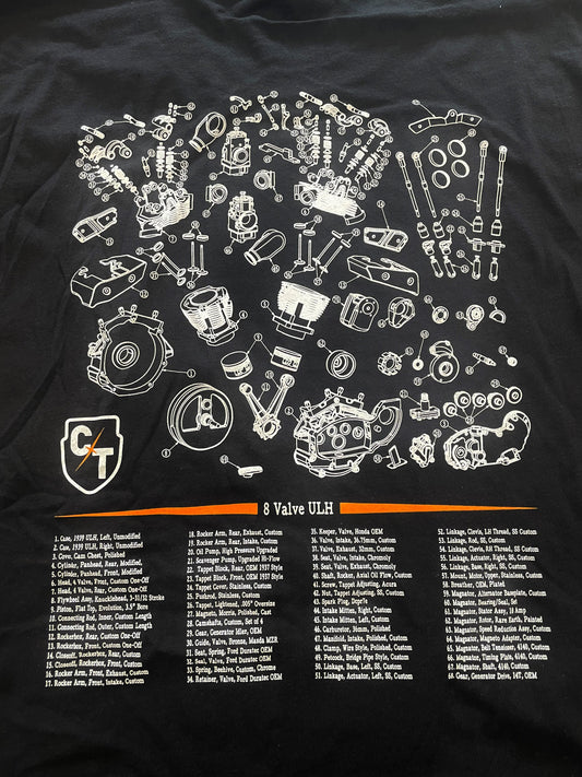 8 Valve ULH t-shirt